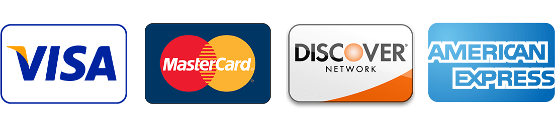 payment option cards horizontal